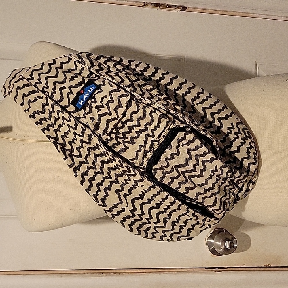 Kavu Wavy Striped Slingback Crossbody